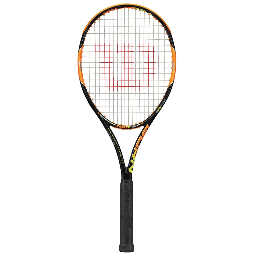 テニスラケット ウィルソン バーン 100 2015年モデル (G2)WILSON BURN 100 2015元グリップ交換済み付属品