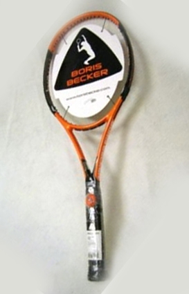 boris becker 11 tennis racquet