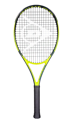 Dunlop Precision 100 Tour besaitet 310g Tennisschläger Gelb-Grün NEU 