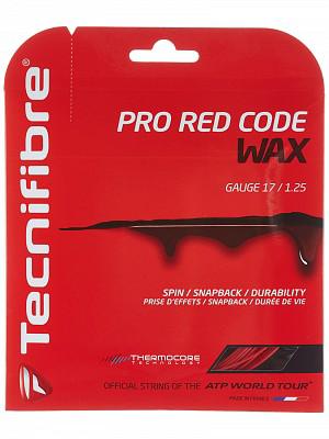 Ropes Tennis tecnifibre pro red code Wax 1.25 n.1 Skein 12m Monofilament 
